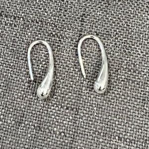 Elegant Silver Drop Earrings